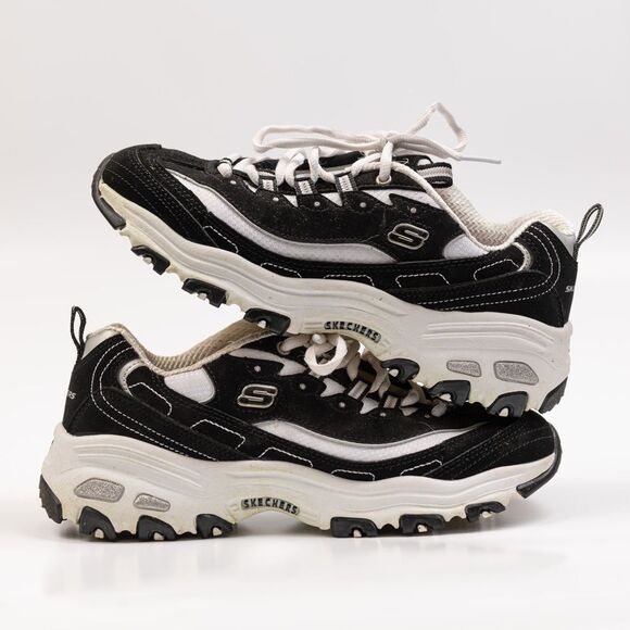 Skechers Women's D'Lites Biggest Fan Fashion Sneaker size 7.5” - Picture 1 of 10